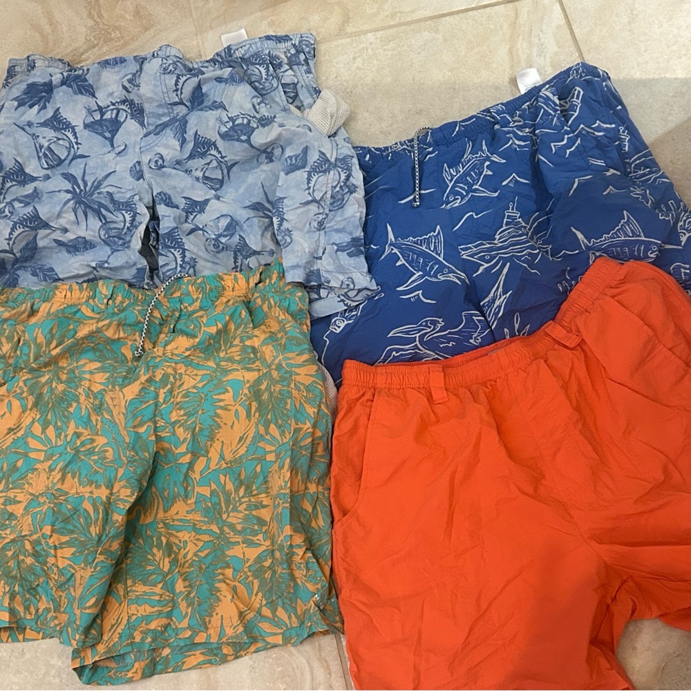 Columbia PFG Men's Swim Trunks Set of 4